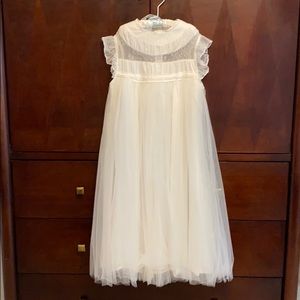 NWOT Trish Scully girls lace dress 7